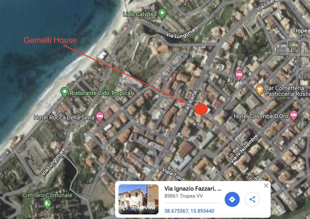 Gemelli House - City Center Tropea Bagian luar foto